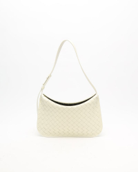 Bottega Veneta Patent Intrecciato Shoulder Bag