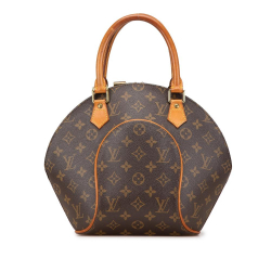 Louis Vuitton B Louis Vuitton Brown Monogram Canvas Canvas Monogram Ellipse PM France