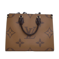 Louis Vuitton B Louis Vuitton Brown Monogram Canvas Canvas Monogram Giant OnTheGo MM France