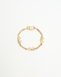 Celine Céline Horse Carriage Clasp Bracelet