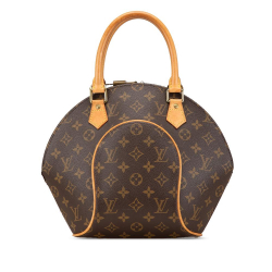 Louis Vuitton AB Louis Vuitton Brown Monogram Canvas Canvas Monogram Ellipse PM France