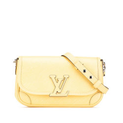 Louis Vuitton AB Louis Vuitton Yellow Light Yellow Epi Leather Leather Epi Buci Spain