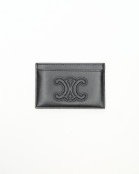 Celine Céline Triomphe Leather Card Holder