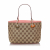 Gucci B Gucci Brown Beige with Pink Canvas Fabric GG Eclipse Tote Bag Italy