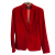 Massimo Dutti Red Blazer