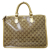 Gucci GUCCI GG Crystal Handbag Gold 190259