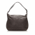 Bottega Veneta B Bottega Veneta Brown Dark Brown Calf Leather Intrecciato Shoulder Bag Italy