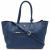 Prada Prada VITELLO PHENIX tote bag 2WAY shoulder leather BLUETTE blue gold metal fittings BN2795