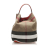 Burberry B Burberry Brown with Multi Canvas Fabric Big Check Bucket Bag United Kingdom