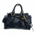 Miu Miu Women's Leather Handbag,Shoulder Bag Navy