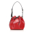 Louis Vuitton AB Louis Vuitton Red with Black Epi Leather Leather Epi Bicolor Noe France