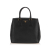 Prada B Prada Black Calf Leather Saffiano Parabole Tote Bag Italy