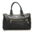 Prada AB Prada Black Calf Leather Satchel Italy