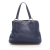 Miu Miu B Miu Miu Blue Calf Leather Satchel France