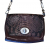 Coach Brown crocodile effect bag