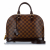 Louis Vuitton B Louis Vuitton Brown Dark Brown Damier Canvas Canvas Damier Ebene Alma PM FRANCE