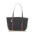 Gucci B Gucci Black with Multi Canvas Fabric GG Jolicoeur Tote Bag Italy