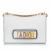 Christian Dior B Dior White with Gold Calf Leather JaDior Chain Flap Bag ITALY