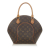 Louis Vuitton B Louis Vuitton Brown Monogram Canvas Canvas Monogram Ellipse PM France