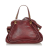 Chloé B Chloe Red Calf Leather Paraty Satchel France