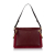 Chloé AB Chloe Red Bordeaux with Black Calf Leather Roy Satchel France