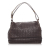 Bottega Veneta B Bottega Veneta Brown Dark Brown Calf Leather Intrecciato Flap Shoulder Bag Italy