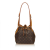 Louis Vuitton B Louis Vuitton Brown Monogram Canvas Canvas Monogram Petit Noe FRANCE