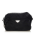 Prada B Prada Black Nylon Fabric Tessuto Crossbody Bag Italy