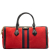 Gucci Ophidia Medium Suede Top Handle Boston Bag Red