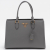 Prada Saffiano Leather 2way Medium Grey