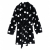 Victoria's Secret PINK Cozy Robe Black White Polka Dot - Fleece, Liebe, Polka Dot, Schlafanzug, Schlafsaal