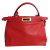 Fendi Peekaboo bag medium color Orange Poppy