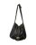 Jimmy Choo Studded Hobo Shoulder Bag in Black Leather