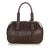 Burberry B Burberry Brown Dark Brown Calf Leather Handbag UNITED KINGDOM