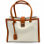 Salvatore Ferragamo White Leather Tote