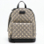 Gucci Bee GG Supreme Beige Black Backpack