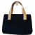 Celine Black Suede Handbag