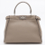 Fendi Peekaboo Regular Selleria Leather 2-way Beige