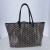 Bottega Veneta Black Goyardine Canvas Saint Louis Tote PM