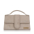 Jacquemus B Jacquemus Brown Beige Suede Leather Le Bambino Bag Italy