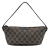 Gucci Brown Canvas Gucci Boat Pochette