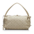 Louis Vuitton B Louis Vuitton Brown Beige Calf Leather Mahina Galatea MM France