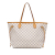 Louis Vuitton B Louis Vuitton White Damier Canvas Canvas Damier Azur Neverfull MM France