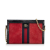 Gucci B Gucci Red Suede Leather Ophidia Crossbody Bag Italy