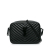 Saint Laurent AB Saint Laurent Black Calf Leather Medium Monogram Matelasse Lou Camera Bag Italy