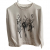 Elisabetta Franchi Sweatshirt white with fashion drawings