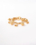 Celine Triomphe Gold Toned Charm Bracelet