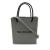 Balenciaga B Balenciaga Gray Calf Leather XXS Logo Shopping Tote Italy