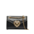 Dolce & Gabbana B Dolce & Gabbana Black Calf Leather Small Devotion Crossbody Bag Italy