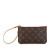 Louis Vuitton AB Louis Vuitton Brown Monogram Canvas Canvas Monogram Neverfull Pouch France